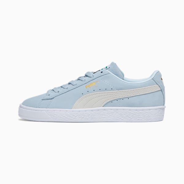 Suede Classic XXI Women's Sneakers, Icy Blue-PUMA White, extralarge