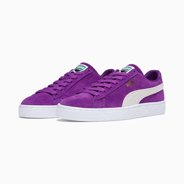 Suede Classic XXI Women's Sneakers, Purple Pop-PUMA White, extralarge