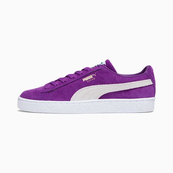 Suede Classic XXI Women's Sneakers, Purple Pop-PUMA White, extralarge