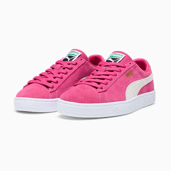 Tenis para mujer Suede Classic XXI, Garnet Rose-PUMA White, extralarge