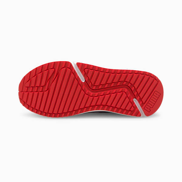 Pacer Future Knit Kid's Sneakers, High Risk Red-Puma Black, extralarge-IND