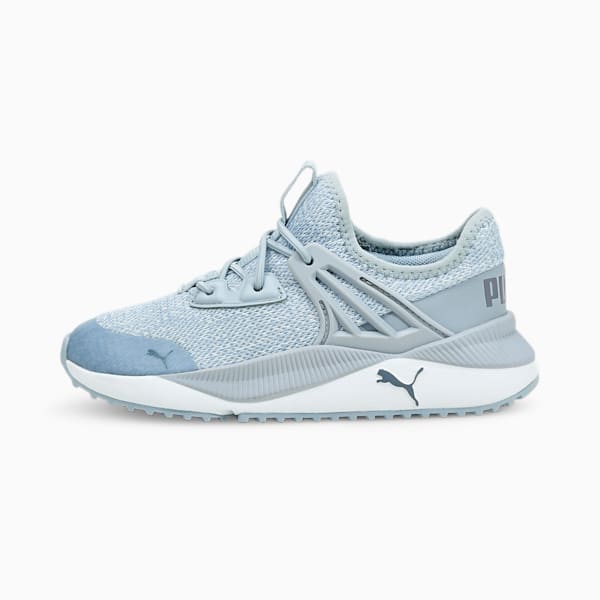 Pacer Future Knit Little Kids' Sneakers, Blue Fog-Puma White-China Blue, extralarge