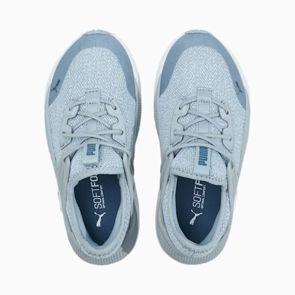 Pacer Future Knit Little Kids' Sneakers, Blue Fog-Puma White-China Blue, extralarge