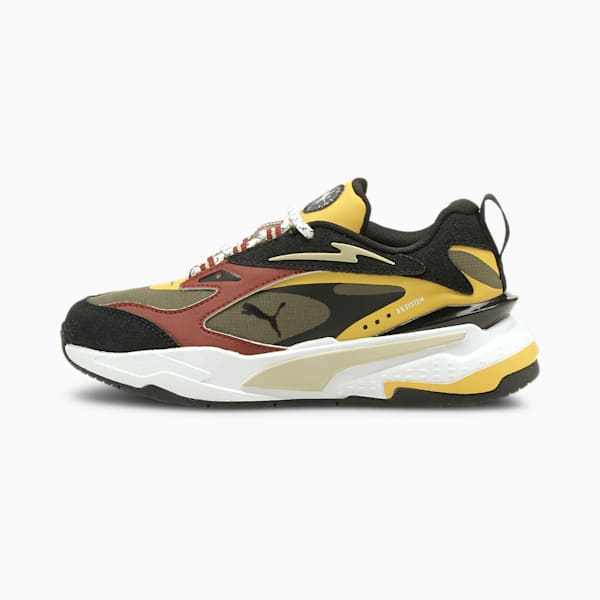 Time4Change RS-Fast Youth Trainers, Grape Leaf-Mineral Yellow