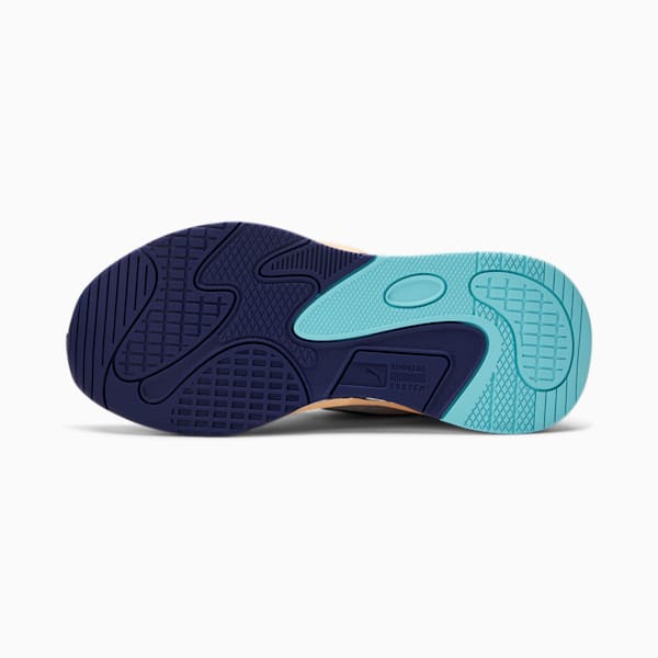RS-Fast Courtside Sneakers JR, Puma White-Angel Blue-Elektro Blue, extralarge