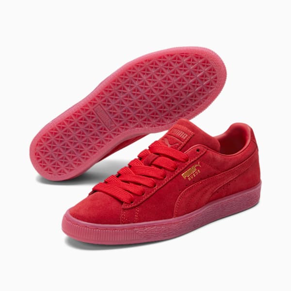 Puma suede classic red and gold shop