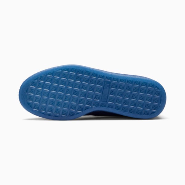 Suede Classic Mono Gold Sneakers Big Kids, Elektro Blue-Gold, extralarge