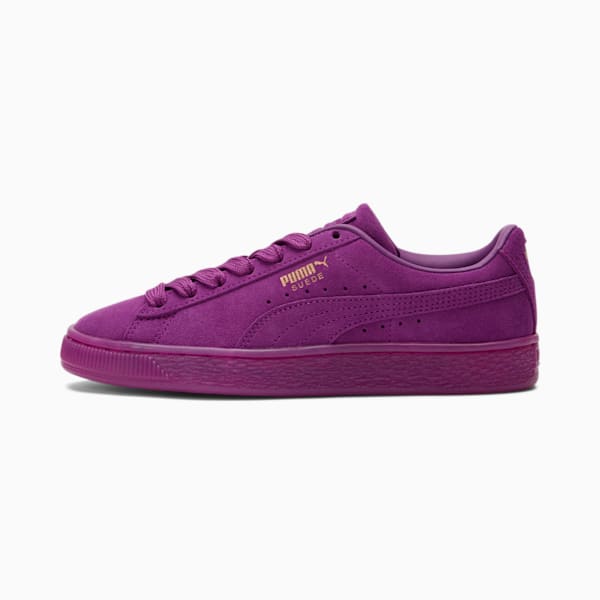 Suede Classic Mono Gold Sneakers Big Kids, Byzantium-Gold, extralarge