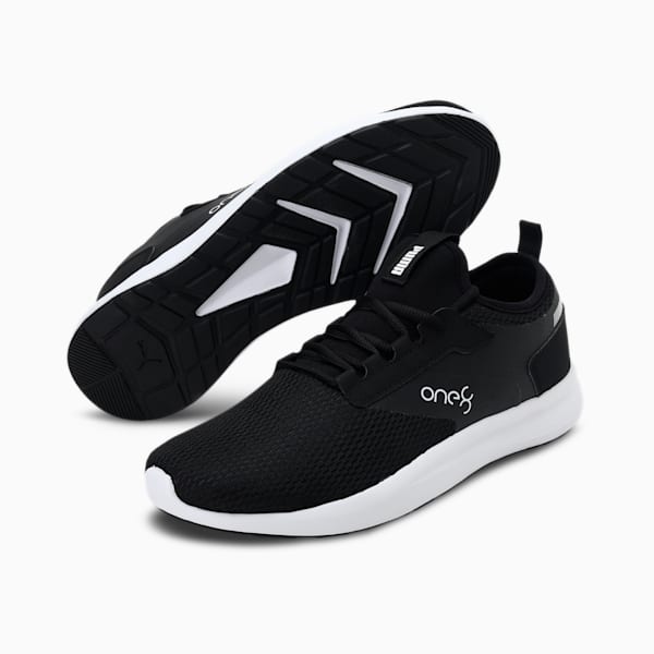 PUMA x one8 Dart Men's Shoes, Puma Black-Puma White, extralarge-IND