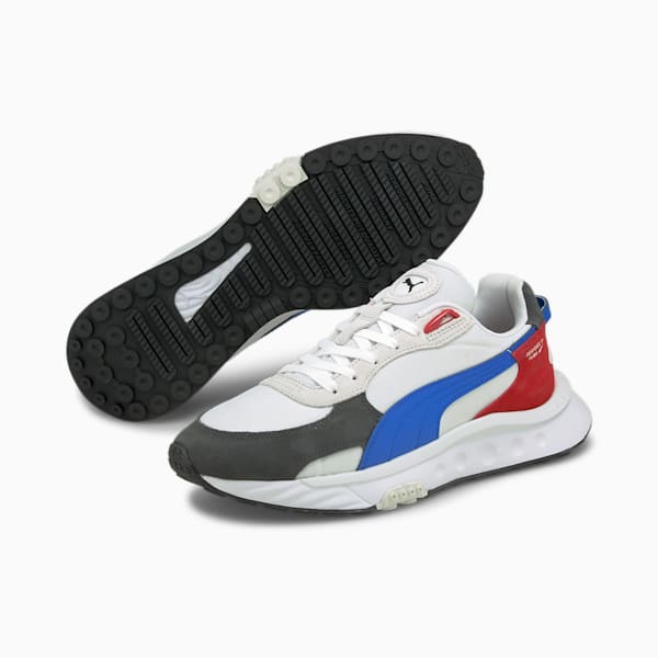 Wild Rider Rollin' Sneakers, Ebony-Puma White, extralarge-IND