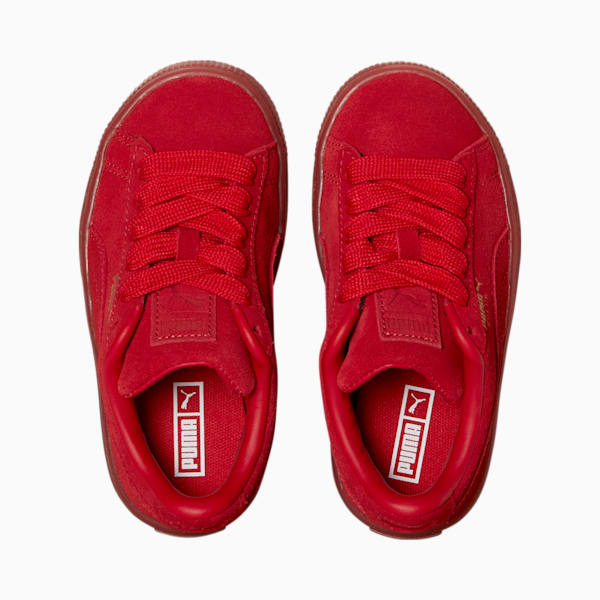 Puma suede kids gold deals