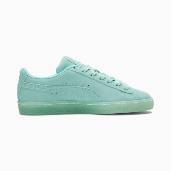 Suede Classic Mono Iced Women's Sneakers, ARUBA BLUE, extralarge