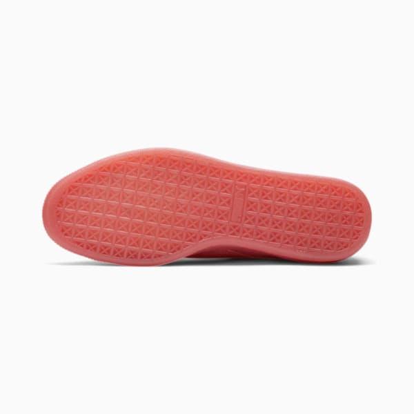Suede Classic Mono Iced Women's Sneakers, Sun Kissed Coral, extralarge