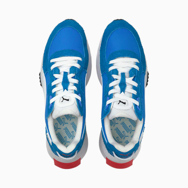 Wild Rider Vintage Unisex Sneakers, Future Blue-Bluemazing, extralarge-IND