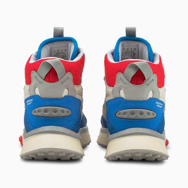 Wild Rider Mid Sneakers, Ivory Glow-Future Blue, extralarge