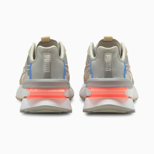 PUMA x PWRFRAME OP-1 Cyber Unisex Sneakers, High Rise-Vaporous Gray-Puma White, extralarge-IND
