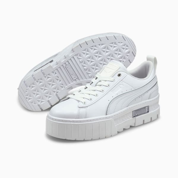 ウィメンズ メイズ メタル スニーカー, Puma White