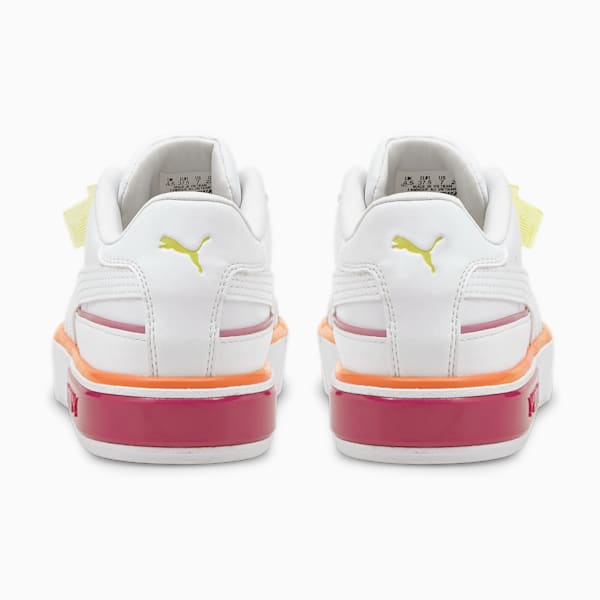 Cali Star City Lights Women's Sneakers, Puma White-Beetroot Purple-Orange Glow, extralarge