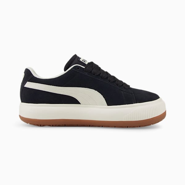 Suede Mayu UP Women's Sneakers, Puma Black-Marshmallow-Gum 3