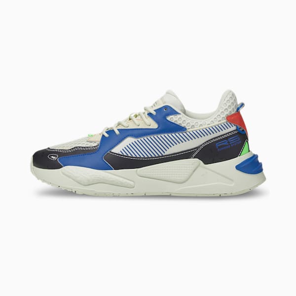 RS-Z RE.GEN Unisex Sneakers, Ivory Glow-Future Blue, extralarge-IND