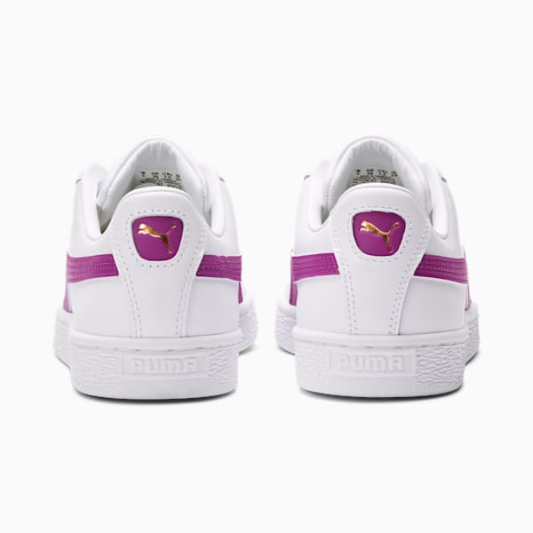 Basket Classic XXI Women's Sneakers, Puma White-Byzantium, extralarge