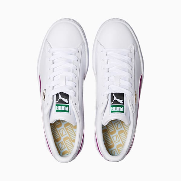 Basket Classic XXI Women's Sneakers, Puma White-Byzantium, extralarge