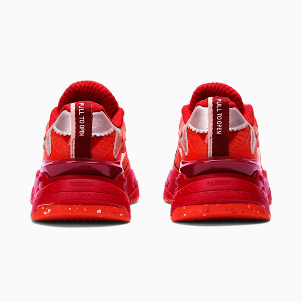 RS-Fast Caliente Sneakers JR, Tigerlily-Puma Silver-Barbados Cherry, extralarge