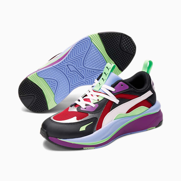 RS-Curve Berry Glitch Women's Sneakers, Virtual Pink-Puma White-Puma Black, extralarge