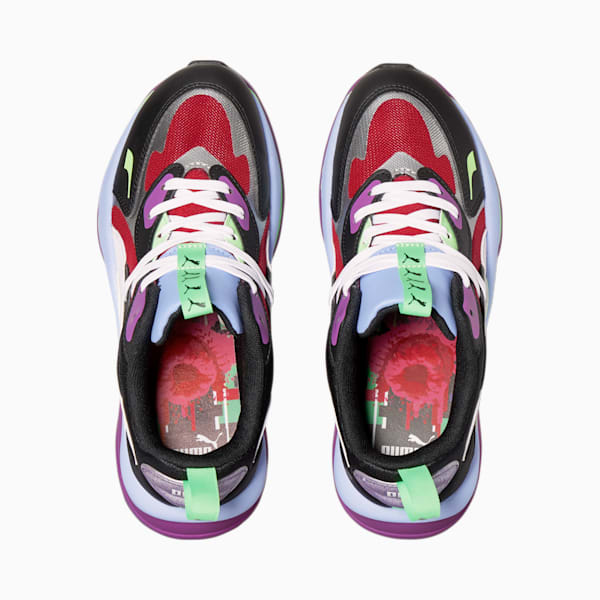 RS-Curve Berry Glitch Women's Sneakers, Virtual Pink-Puma White-Puma Black, extralarge
