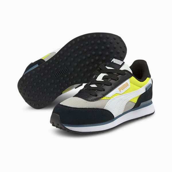 Future Rider Splash Kid's Sneakers, Nrgy Yellow-Puma White, extralarge-IND