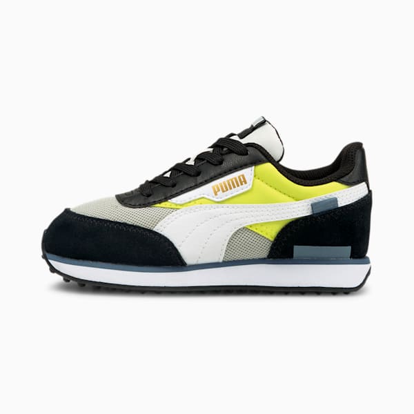 Future Rider Splash Kid's Sneakers, Nrgy Yellow-Puma White, extralarge-IND