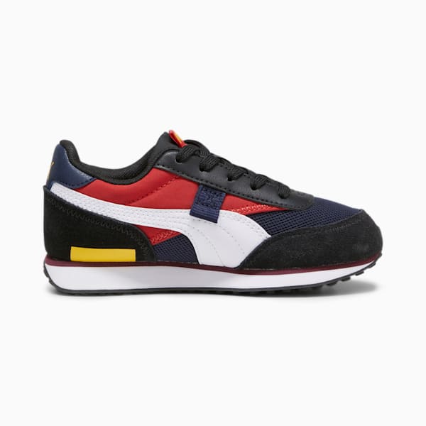 Future Rider Splash Kids' Trainers, PUMA Navy-For All Time Red, extralarge-GBR