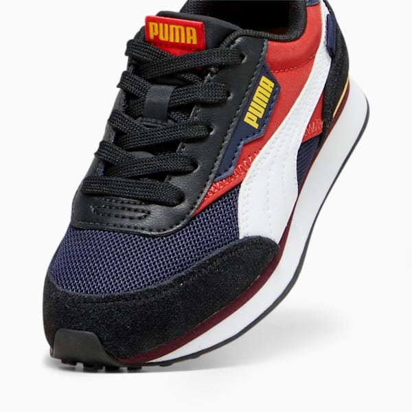 Future Rider Splash Kids' Trainers, PUMA Navy-For All Time Red, extralarge-GBR