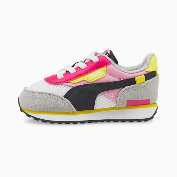 Future Rider Splash AC Babies' Trainers, Puma White-PRISM PINK, extralarge-GBR