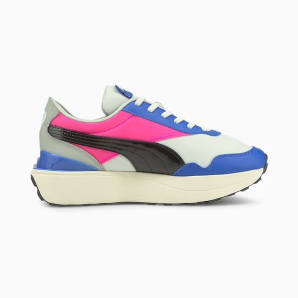 Cruise Rider Silky Sneakers Big Kids, Puma White-Bluemazing, extralarge