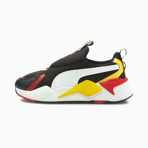 PUMA x PEANUTS RS-X³ Slip-On Sneakers JR, Puma Black-Puma White, extralarge