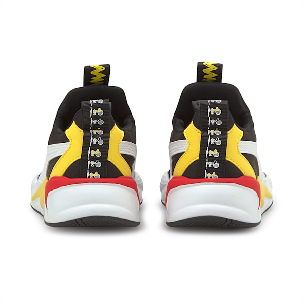 PUMA x PEANUTS RS X Slip-On Kid's Sneakers, Puma Black-Puma White, extralarge-IND