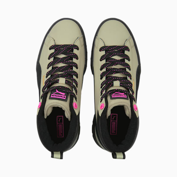 Mayze Mid Winter Women's Boots, Spray Green-Puma Black, extralarge