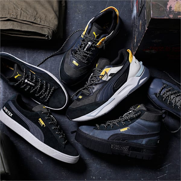 ウィメンズ GORE-TEX メイズ ミッド スニーカー, Ebony-Puma Black, extralarge-JPN