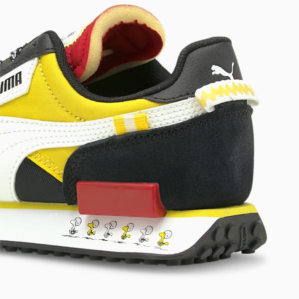 Tenis Adolescentes PUMA x PEANUTS Future Rider, Puma Black-Maize, extralarge