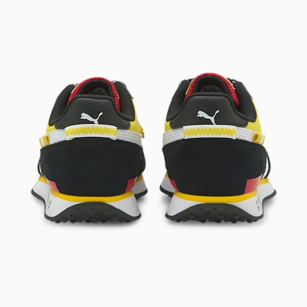 PUMA x PEANUTS Future Rider Kid's Sneakers, Puma Black-Maize, extralarge-IND