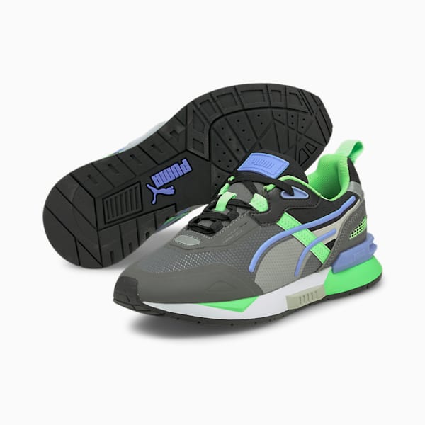 Mirage Tech Sneakers JR, CASTLEROCK-Elektro Green, extralarge