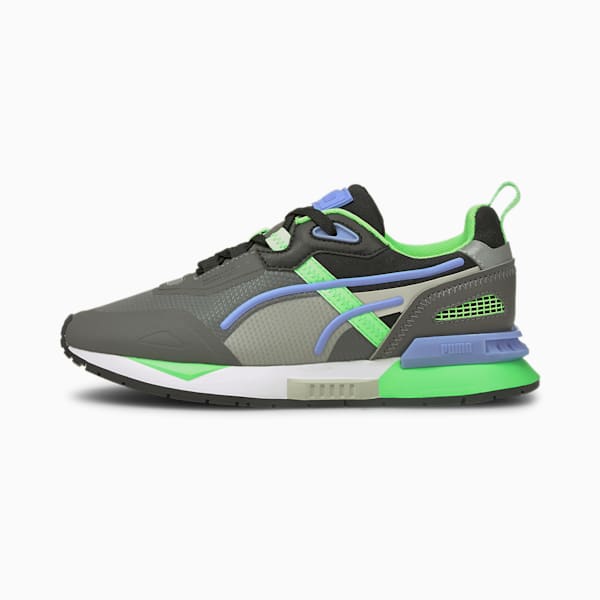 Mirage Tech Sneakers JR, CASTLEROCK-Elektro Green, extralarge