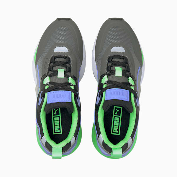 Mirage Tech Sneakers JR, CASTLEROCK-Elektro Green, extralarge