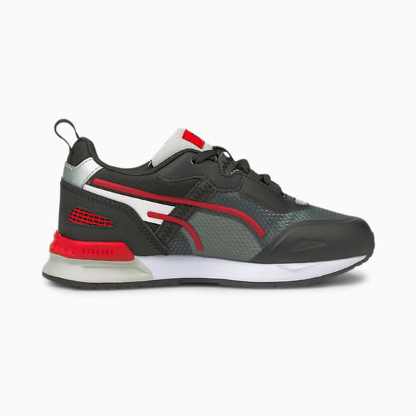 Mirage Tech Little Kids' Shoes, Puma Black-High Risk Red, extralarge