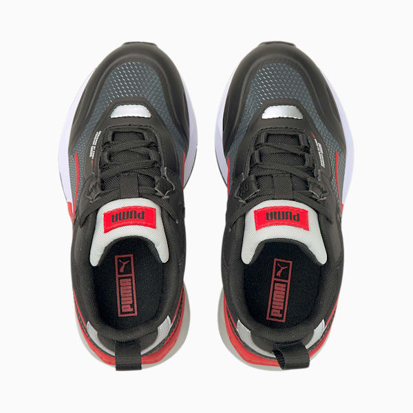 Mirage Tech Little Kids' Shoes, Puma Black-High Risk Red, extralarge