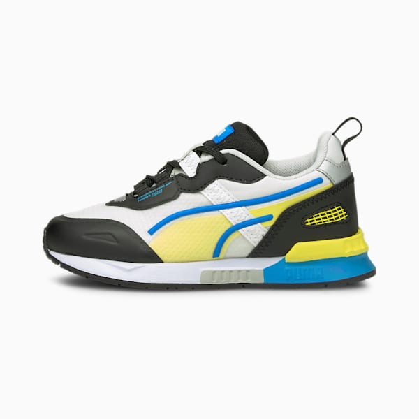 Tenis Niños Mirage Tech, Puma White-Puma Black, extralarge