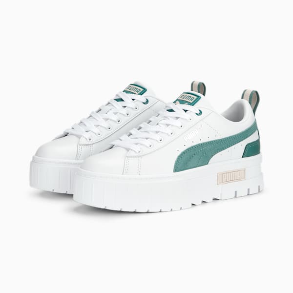 Mayze Sneakers Women, PUMA White-Adriatic