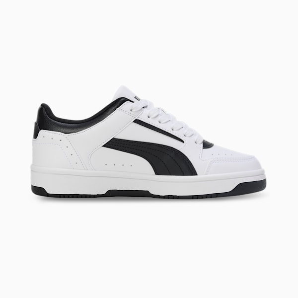 Rebound Joy Youth Sneakers, Puma White-Puma Black, extralarge-IND