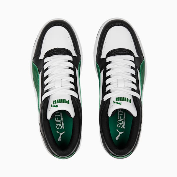 Rebound Joy Low Big Kids Sneakers, PUMA White-Archive Green-PUMA Black, extralarge